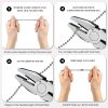 Akahttbn Ceiling Fan Pull Chain Copper Minimalist 4 Pcs Set-4