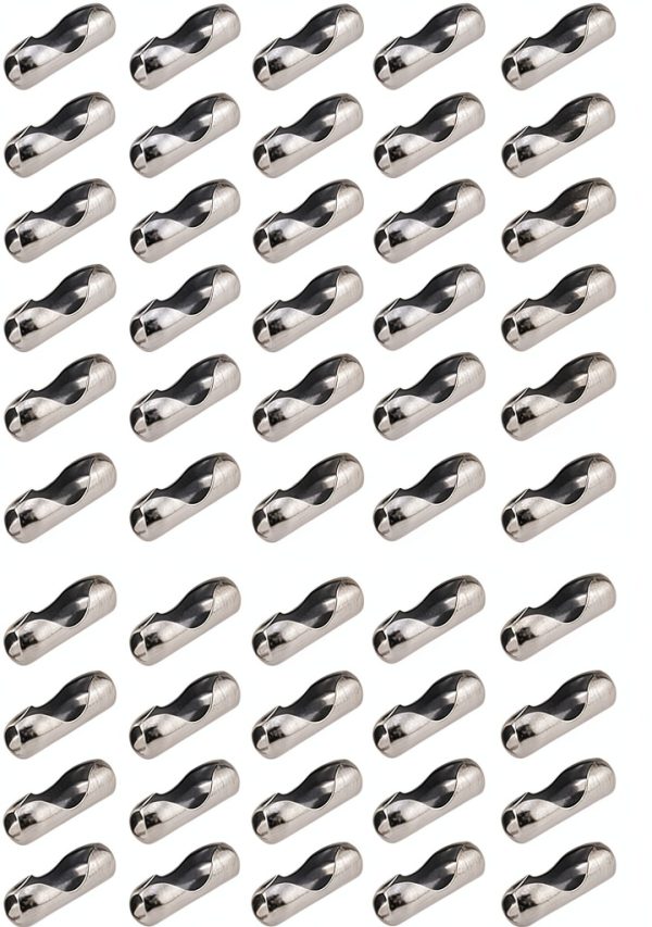 Generic Stainless Steel Ball Chain Connectors Ceiling Fan-0
