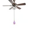 Aiyorse Ceiling Fan Pull Chain Crystal Rainbow Decorative-3