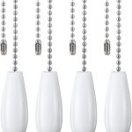 Akahttbn Ceiling Fan Pull Chain Copper Minimalist 4 Pcs Set-0