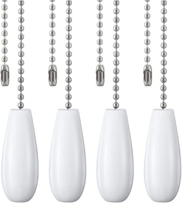 Akahttbn Ceiling Fan Pull Chain Copper Minimalist 4 Pcs Set-0