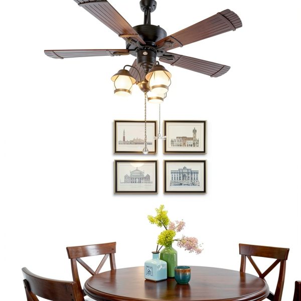 Ceiling Fan Pull Chain Art Deco Silver by JiA QAQ-3