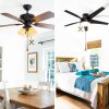 Kelduemi Ceiling Fan Pull Chain Decorative Metal Design Easy-4