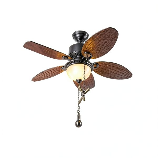 Kelduemi Ceiling Fan Pull Chain Decorative Metal Design Easy-3
