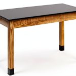Classroom Desk National Public Seating Ash Black-0