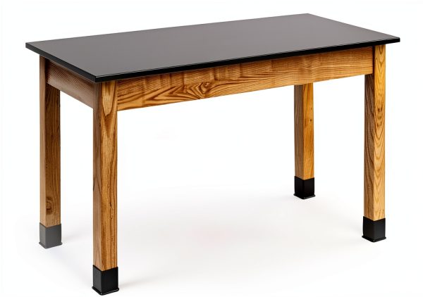 Classroom Desk National Public Seating Ash Black-0