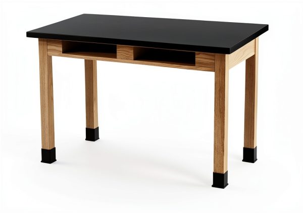 Ash Laminate Lab Table by National Public Seating-1