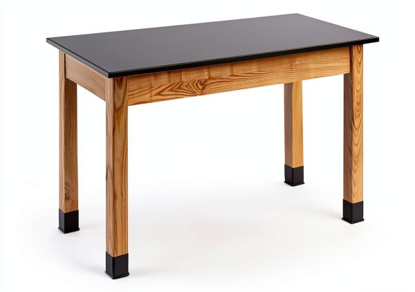 Classroom Desk National Public Seating Ash Black-1
