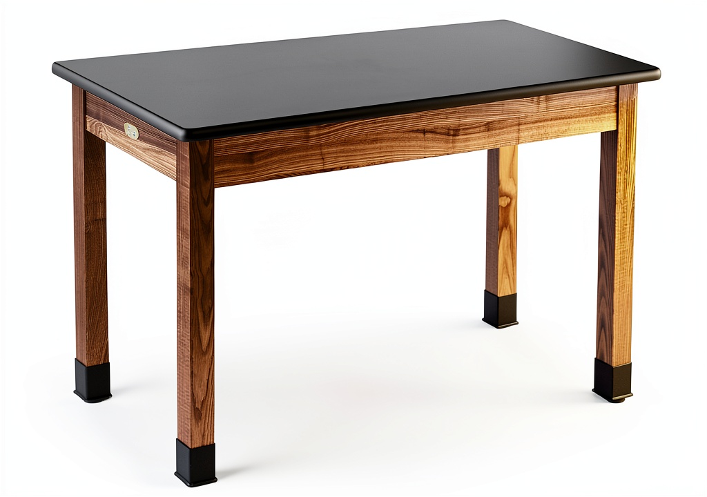 Installing National Public Seating Wood Lab Tables for Office in a lab setting
