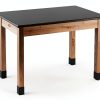 National Public Seating Science Lab Table Black-1