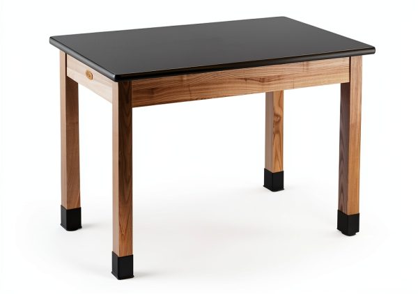 National Public Seating Science Lab Table Black-1