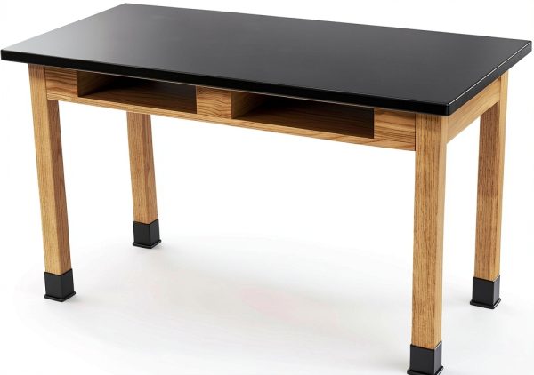 Ash Laminate Lab Table by National Public Seating-0