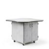 Diversified Woodcrafts Inc. Charcoal Oak HPL Table-2