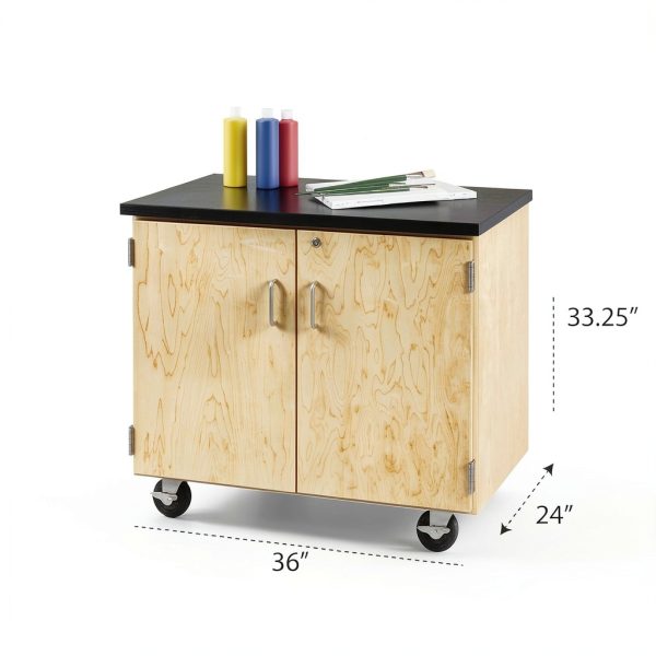 Diversified Touchdown Worktop Cabinet Maple UV-1