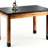 National Public Seating Wood Lab Tables for Office-1