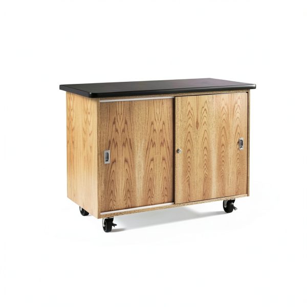 Pavo Monitor Arm for Home Office Solid Oak-1