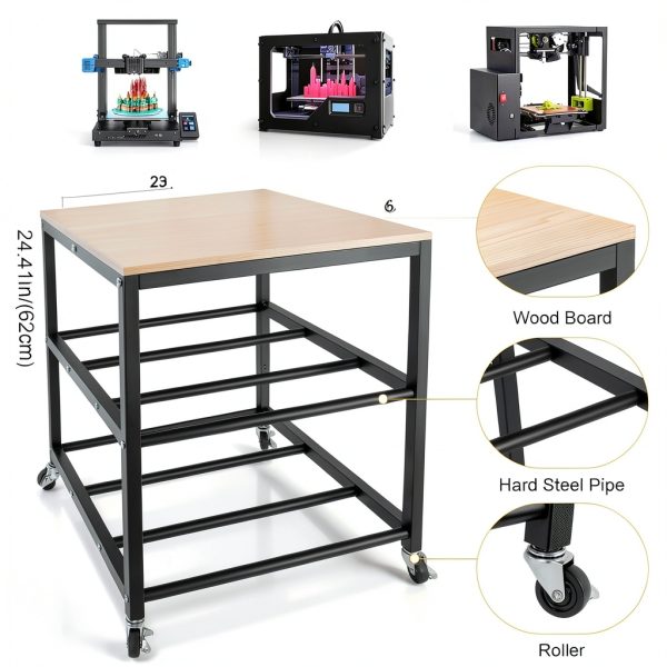 3D Printer Table SCLWSS Black Matte-2