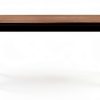 CORRELL Lab Table 36" Height Fusion Maple with Steel Legs 72D x 24W x-2
