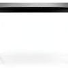 National Public Seating 24x54" Black Adjustable Lab Table-2