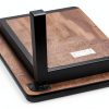 National Public Seating 24x54" Black Adjustable Lab Table-5