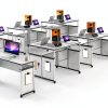 Makerspace Lab Table Luxor DTTB001 Adjustable Height Science Table-8