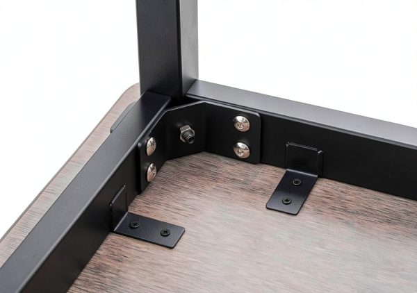 National Public Seating 24x54" Black Adjustable Lab Table-6