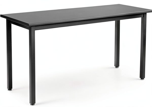 Lab Table National Public Seating SLT7 3060C Black 30x60 Metal-0