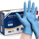 Schneider Nitrile Exam Gloves Blue 4 mil Powder-Free Latex-Free-0