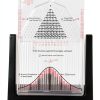 COYEUX Galton Board, Desk Galton Board, Probability Demonstration Model, with Bell Curve, Effective Statistical Law Experiment Tool, for PhysicalSchool Laboratory Teaching-3