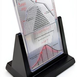 COYEUX Galton Board, Desk Galton Board, Probability Demonstration Model, with Bell Curve, Effective Statistical Law Experiment Tool, for PhysicalSchool Laboratory Teaching-0